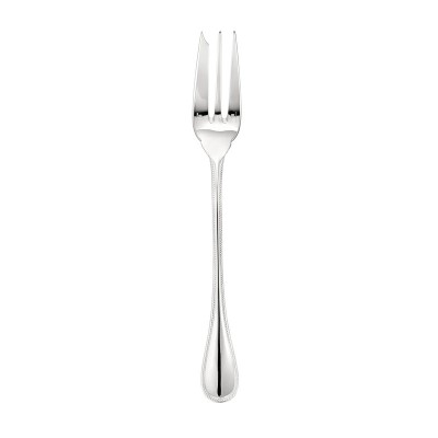 Forchetta servire Perles placcata in argento [096cf378]