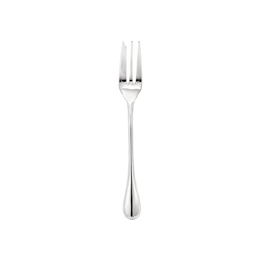 Forchetta servire Perles placcata in argento [096cf378]