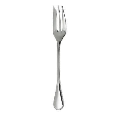 Forchetta servire Perles placcata in argento [096cf378]