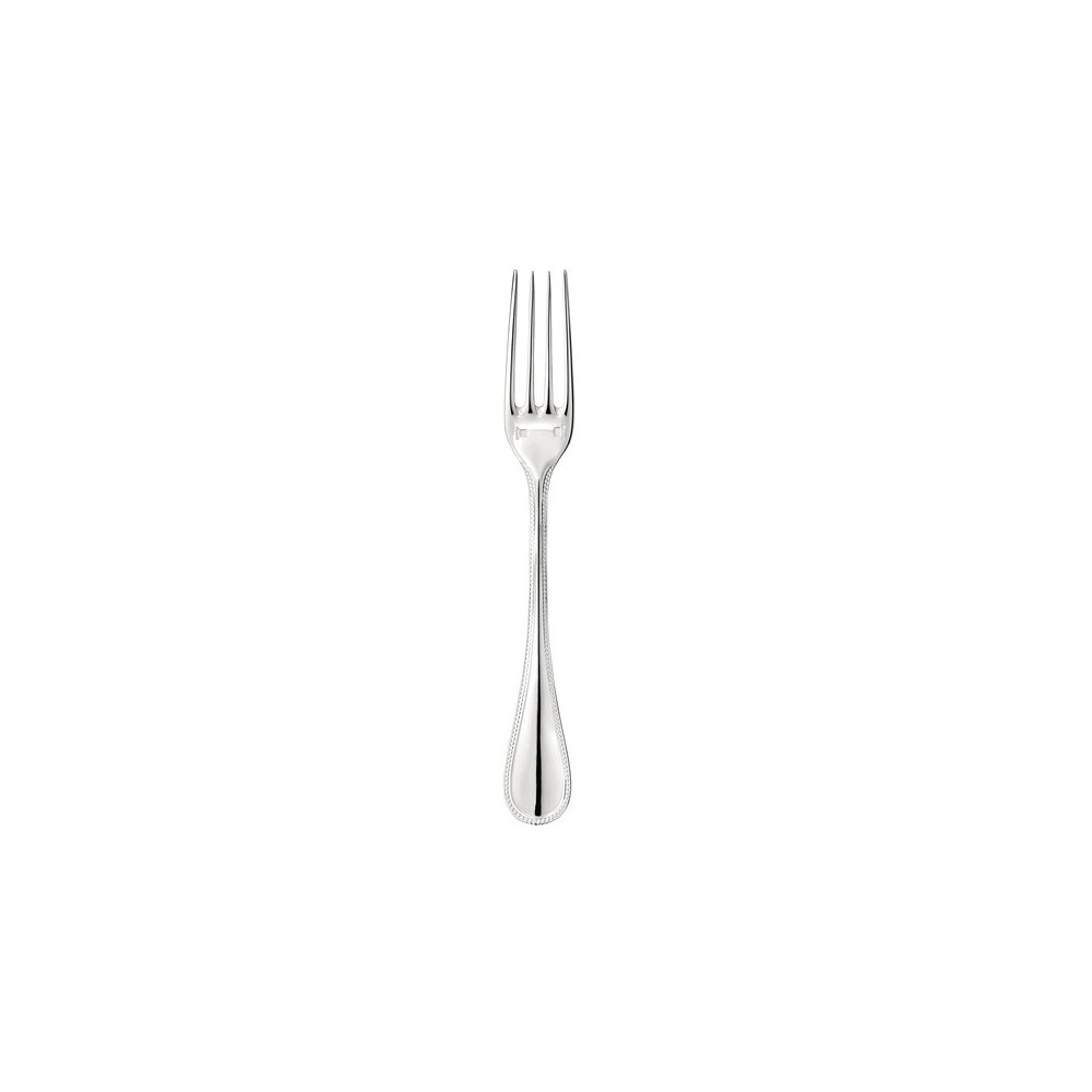 Forchetta dessert Perles placcata in argento [6baec1f1]
