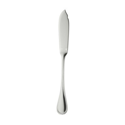 Coltello pesce Perles placcato in argento [ed5d40b5]