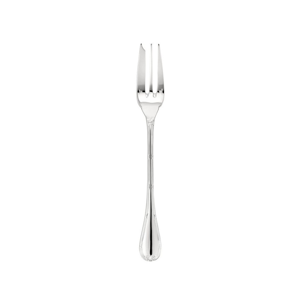 Forchetta servire Rubans placcata in argento [8be17500]