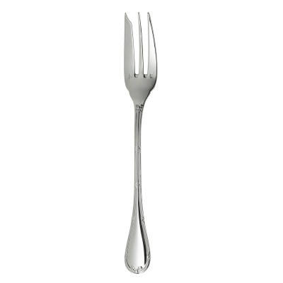 Forchetta servire Rubans placcata in argento [8be17500]