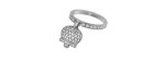 Anello Campanelle oro bianco e pavé diamanti [28a815ea]