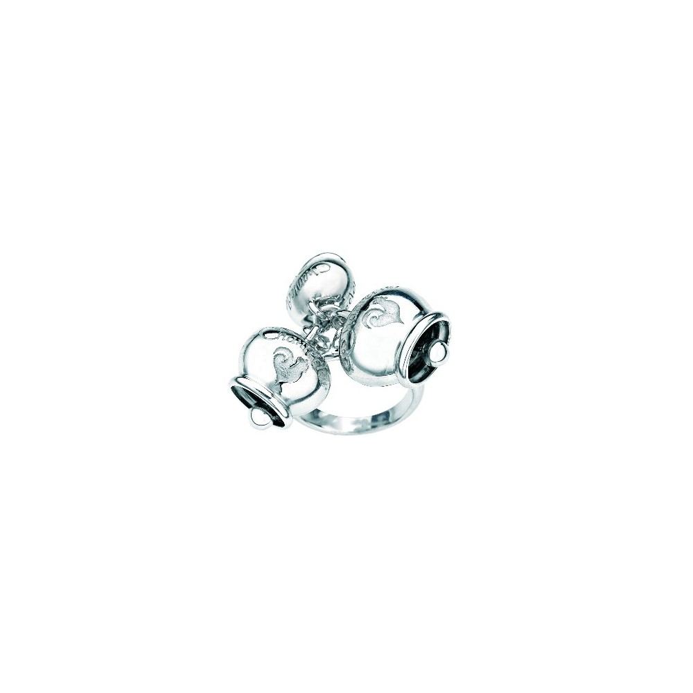 Anello con Tre Campanelle in Argento [383dc00b]