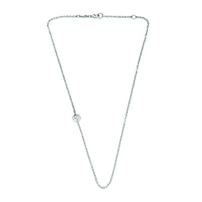 Catena Rolò Argento 45cm con Intercalari Galletto [d82deb58]