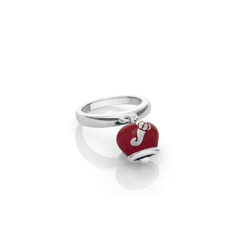 Anello Campanella Double Face in Argento [97ddfacc]