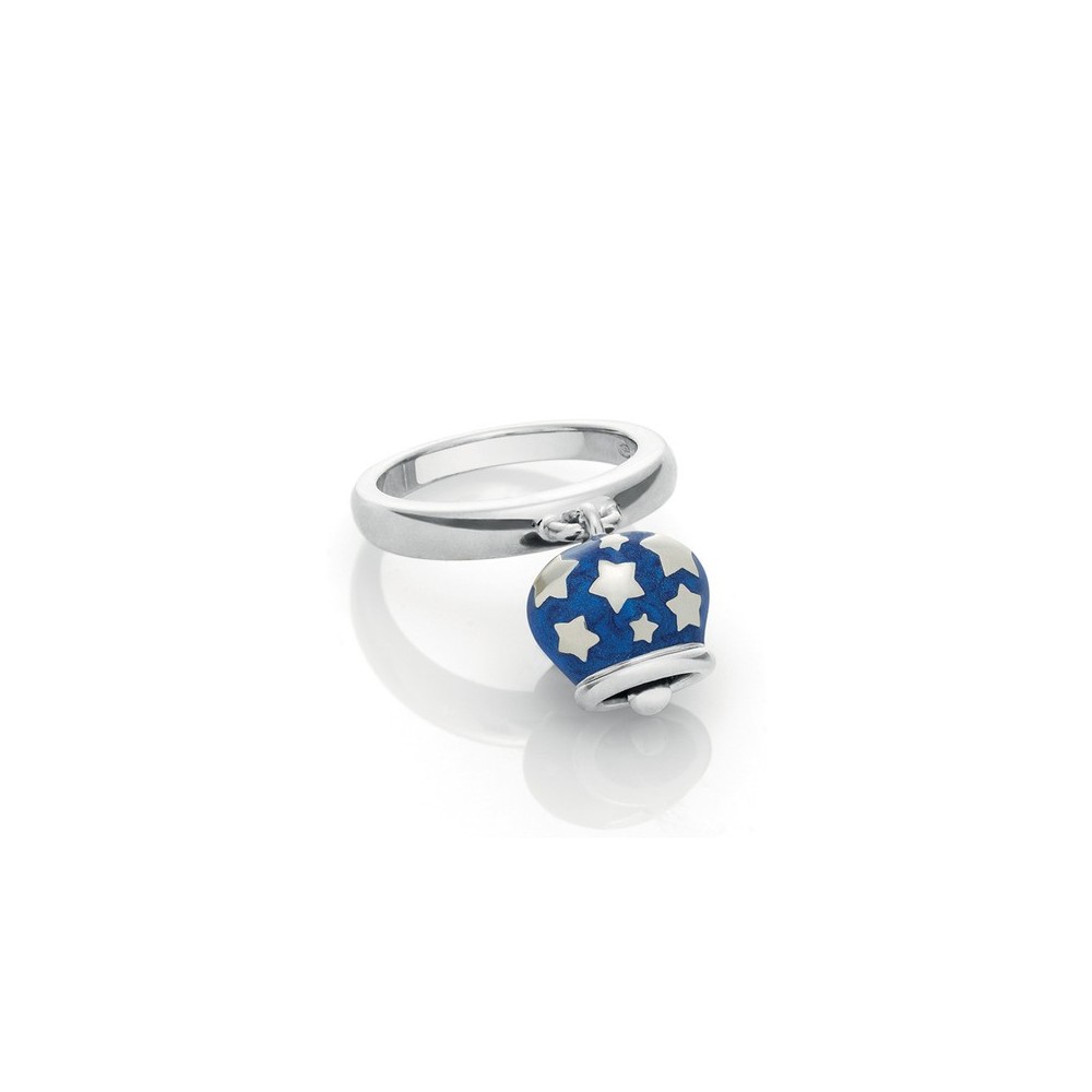 Anello Campanella Double Face in Argento [4efbb9c1]