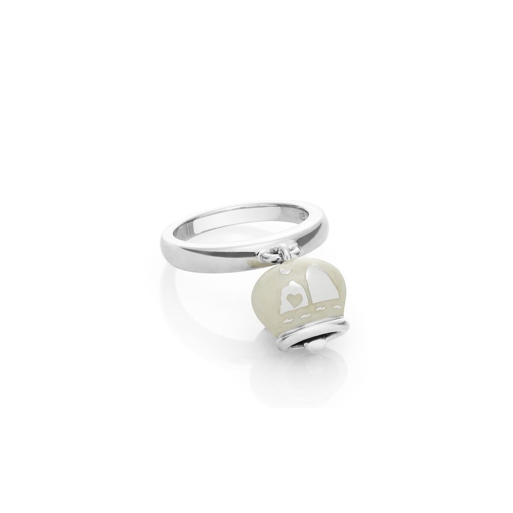 Anello Campanella Double Face In Argento [445b37fd]