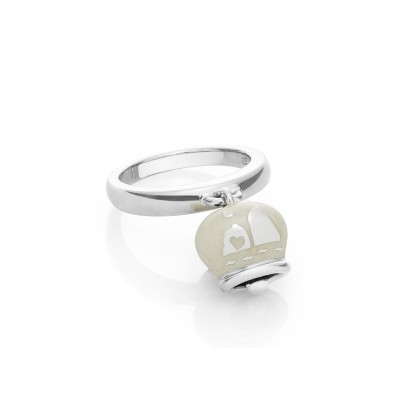 Anello Campanella Double Face In Argento [445b37fd]
