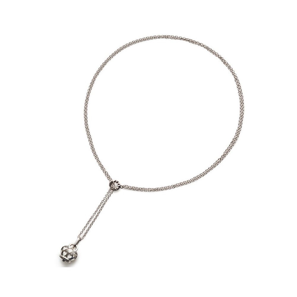 Collana Saliscendi con Elemento Borchie [e2867d72]