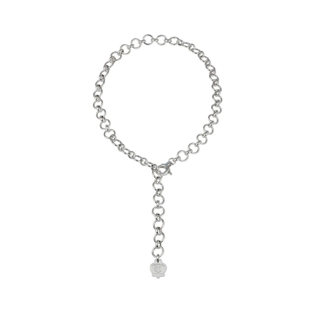 Collana in Argento 45cm Maglie Ovali e Tonde [84ab3b3c]