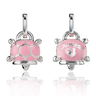 Ciondolo Tartaruga Piccolo in Argento Amalto Rosa [eb3530fd]