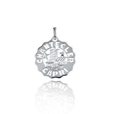 Ciondolo piazzetta piccolo in argento [25e8deb3]