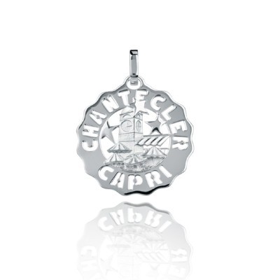 Ciondolo piazzetta piccolo in argento [25e8deb3]