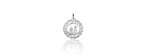 Ciondolo faraglioni Logo piccolo in argento [fcce9dbe]