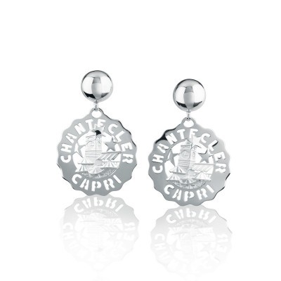 Orecchini piazzetta piccoli in argento [4e831ba4]