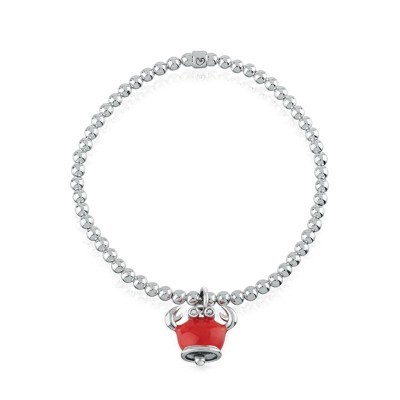 Bracciale Elastico con Ciondolo Granchio Micro [9557a646]