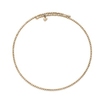 Collana Girocollo Semirigida in Oro Rosa 9kt [cfc132c7]