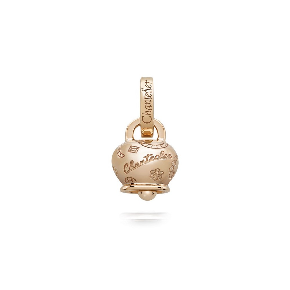 Ciondolo Campanella Micro Oro Rosa 9kt [dc203e68]