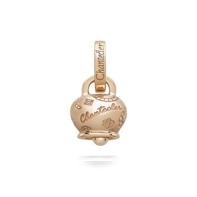 Ciondolo Campanella Micro Oro Rosa 9kt [dc203e68]
