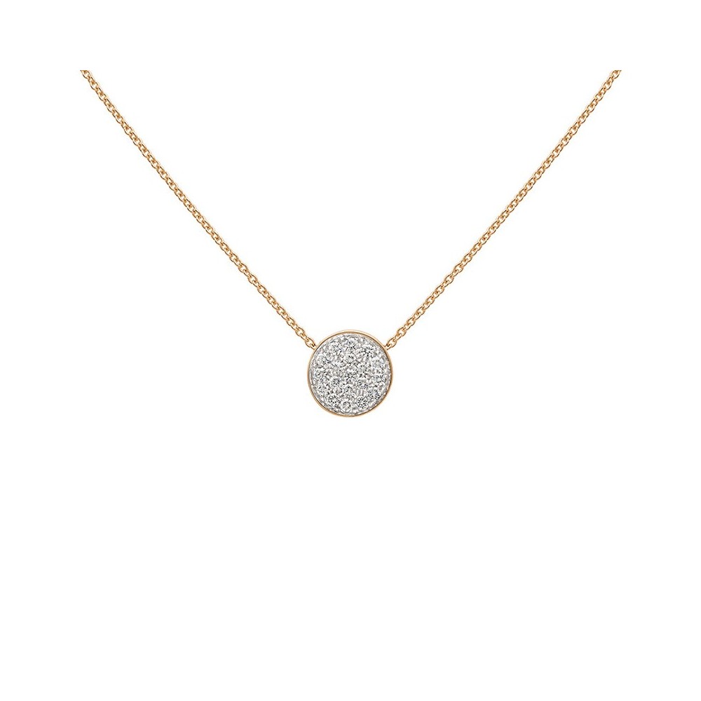Collana con pendente Paillettes oro 18kt [b09e3b16]