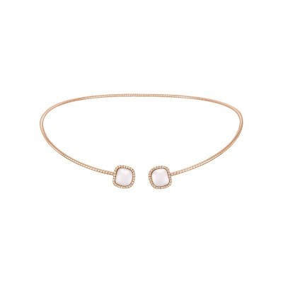Collana Enchanté oro rosa e diamanti [5cbad84e]