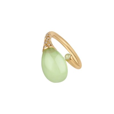 Anello Joyful in oro giallo diamanti e poire [87f24fef]