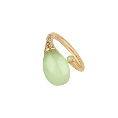 Anello Joyful in oro giallo diamanti e poire [87f24fef]