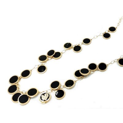 Collana Paillettes Oro [244d9879]