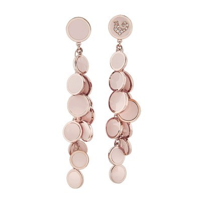 Orecchini pendenti Paillettes oro 18kt [18e8068d]