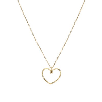 Collana cuore con nodo oro 18kt [145f998e]