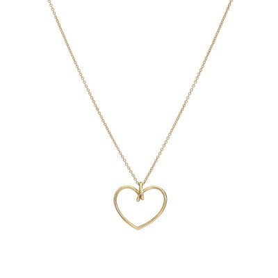 Collana cuore con nodo oro 18kt [145f998e]