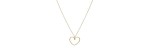 Collana cuore con nodo oro 18kt [145f998e]