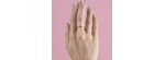 Anello con zaffiro rosa a cuore [025c23f4]