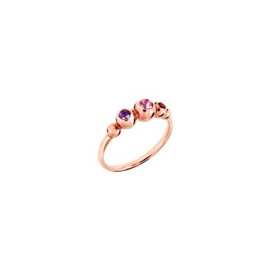 Anello Bollicine in oro rosa 9kt [bbcf95c5]