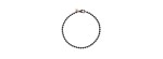 Bracciale Bollicine in acciaio e pvd nero [4c0ee07e]