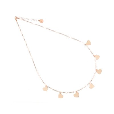 Collana Girocollo con Sette Cuori Pendenti [1d0cb1b7]