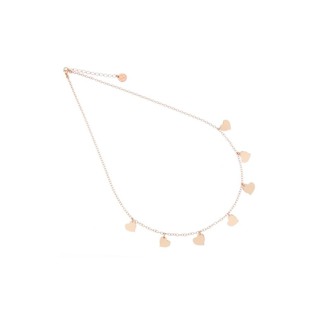 Collana Girocollo con Sette Cuori Pendenti [1d0cb1b7]