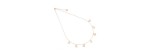 Collana Girocollo con Sette Cuori Pendenti [1d0cb1b7]