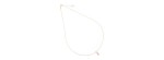 Girocollo oro rosa 18kt Tormalina rosa [e27411f6]