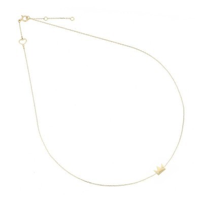 Girocollo oro giallo 18kt con corona Petit [99c7844e]