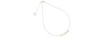 Girocollo oro rosa 18kt 5 stelle pendenti [fc66eeed]