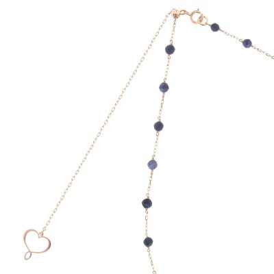 Girocollo Aurum oro 18kt Zaffiro [419feaab]