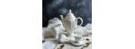 Set caffè 15 pezzi Duchessa filo platino [320d4d66]