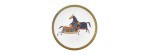 Piatto Pane/ Burro Cheval d'Orient [1d8f61b1]