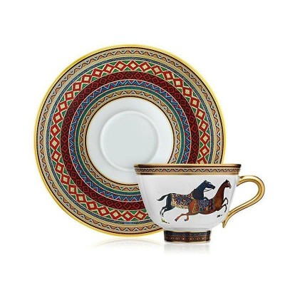 Tazza tè con piattino Cheval D'Orient [b4ae45f4]