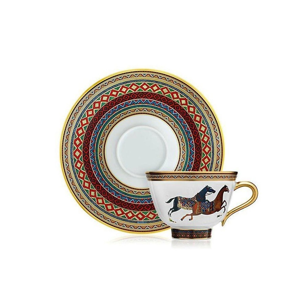 Tazza tè con piattino Cheval D'Orient [b4ae45f4]