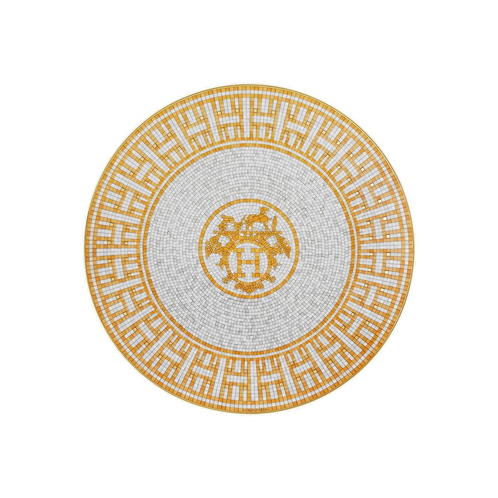 Piatto Frutta Mosaique 24 Oro [076d3452]