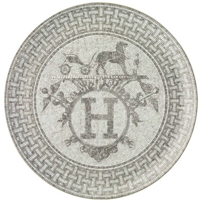 Piatto Torta Mosaïque Au 24 Platino D32cm [93718706]
